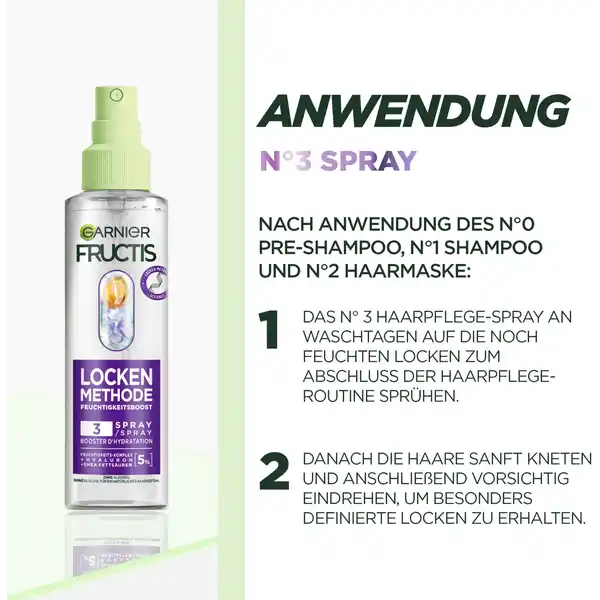 Locken Methode Feuchtigkeitsboost Spray