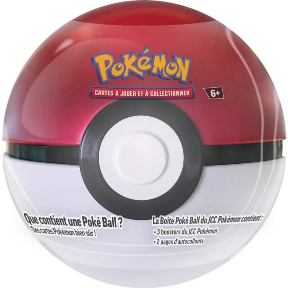 Pokeball Pokemon 3 boosters