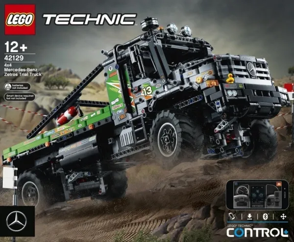 LEGO Technic 42129 Firhjulstrukket Mercedes-Benz Zetros offroadtruck