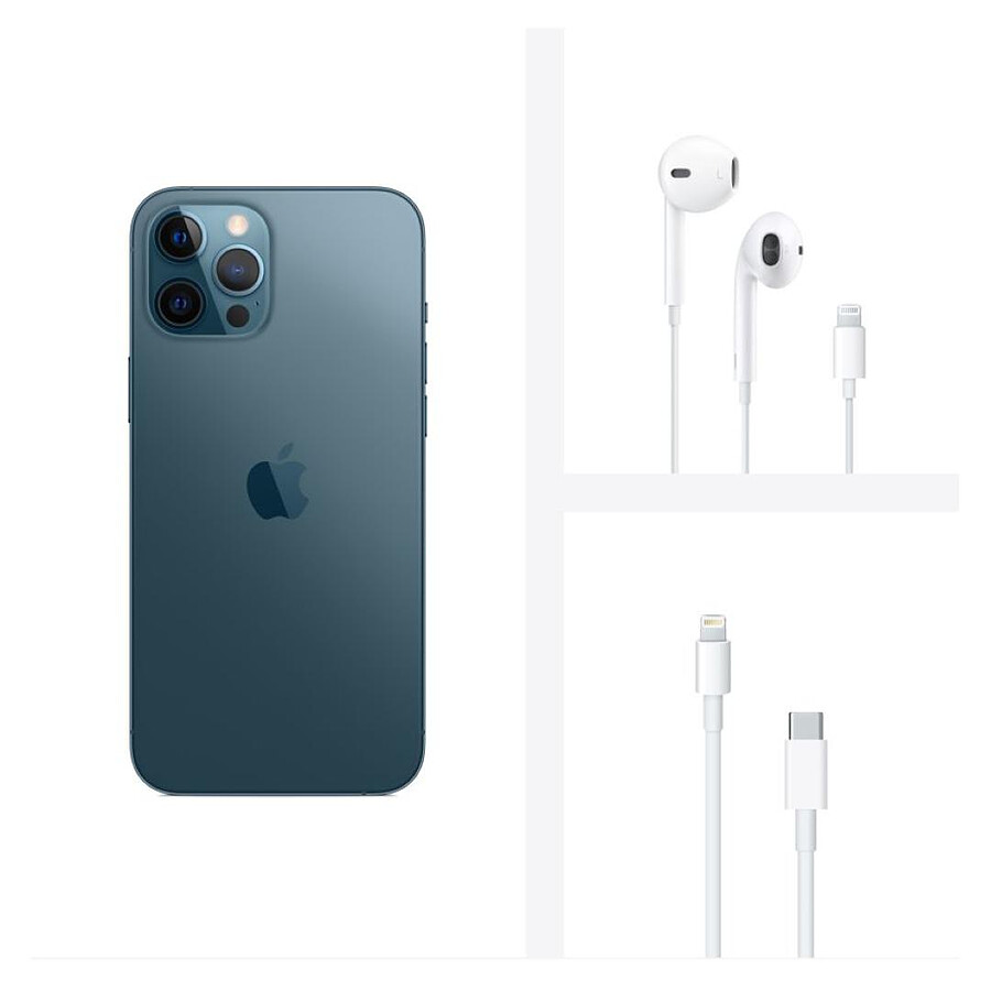 Apple iPhone 12 Pro Max (Bleu Pacifique) - 512 Go · Reconditionné