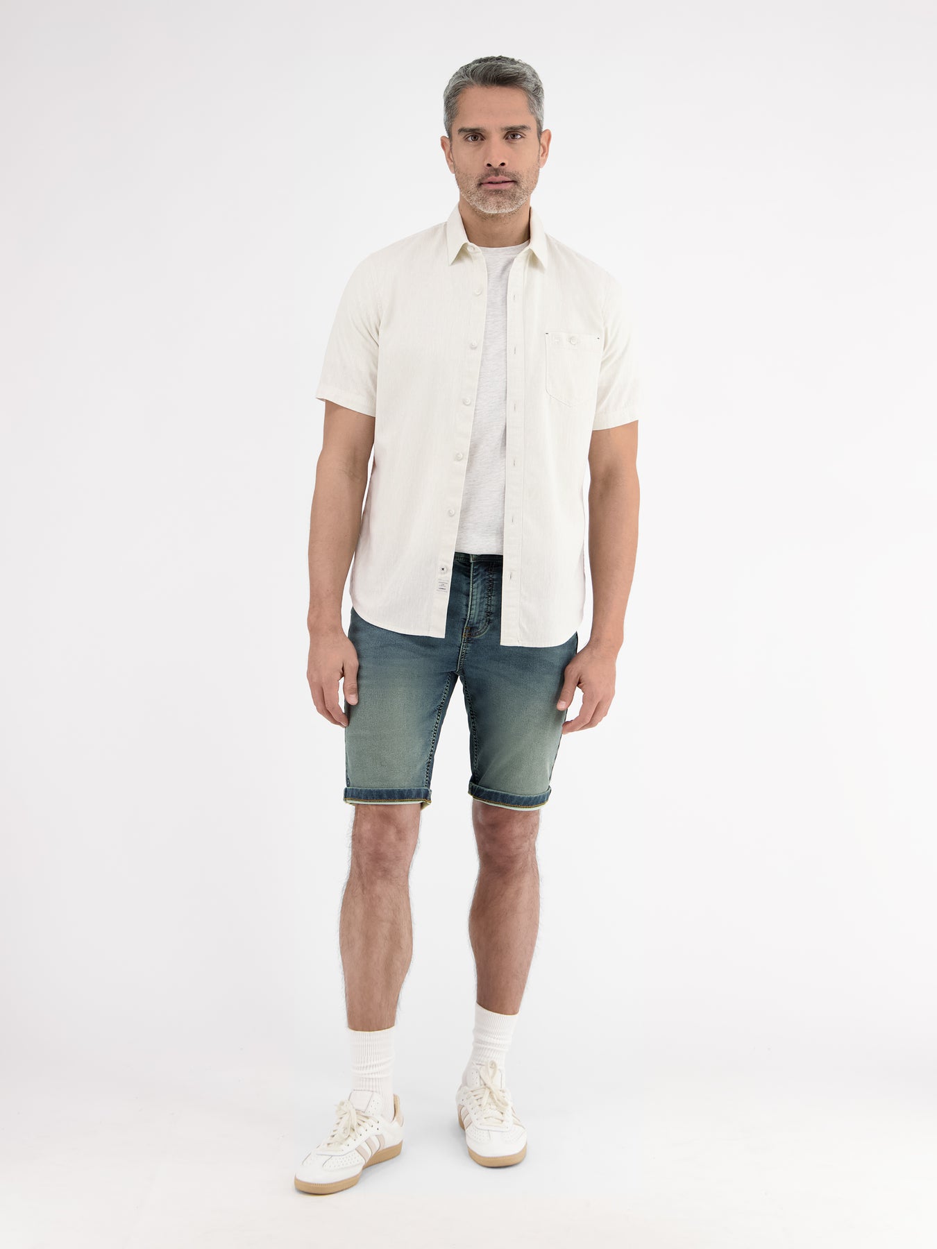 Bequeme Jogg-Denim Bermuda