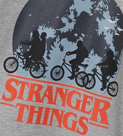 Name It H?ttetr?je - NkmArt - Stranger Things - Grey Melange