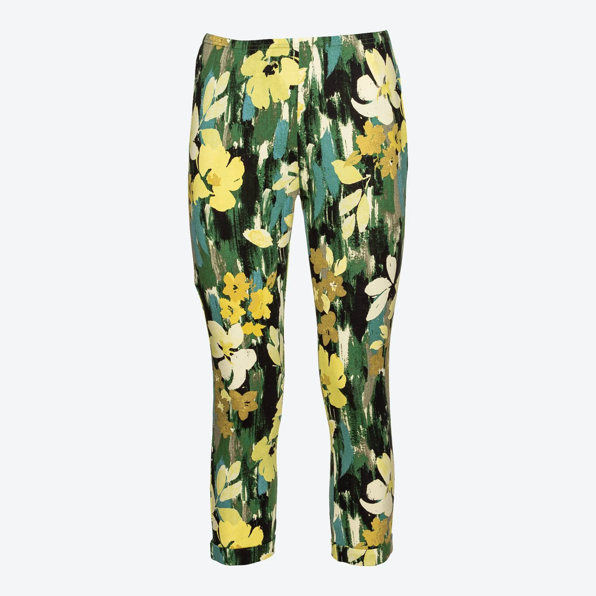 Damen-Caprihose mit tollem Muster