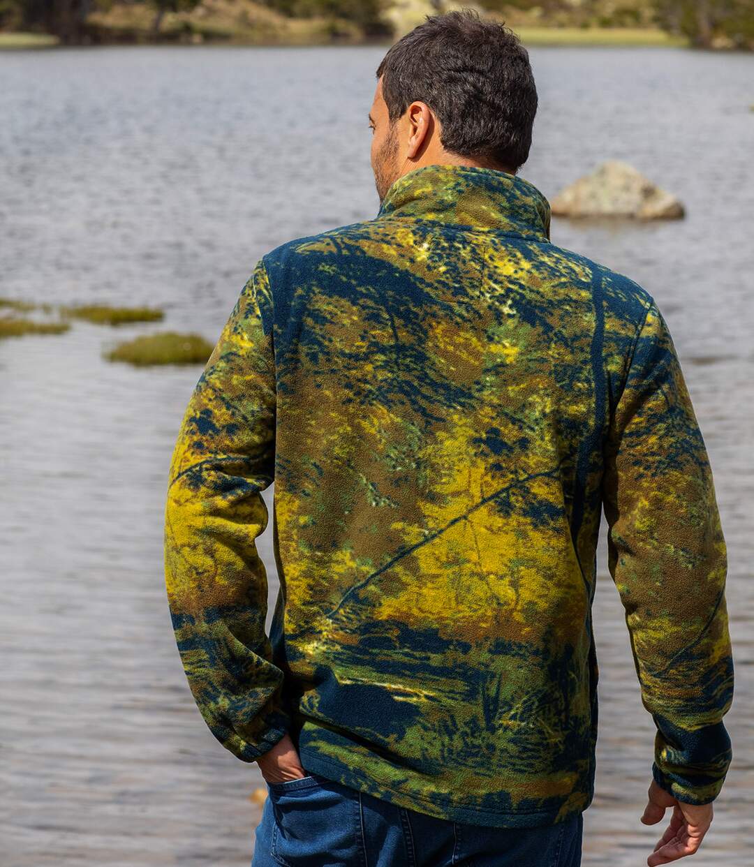 Veste Polaire Imprimée Canadian Forest
