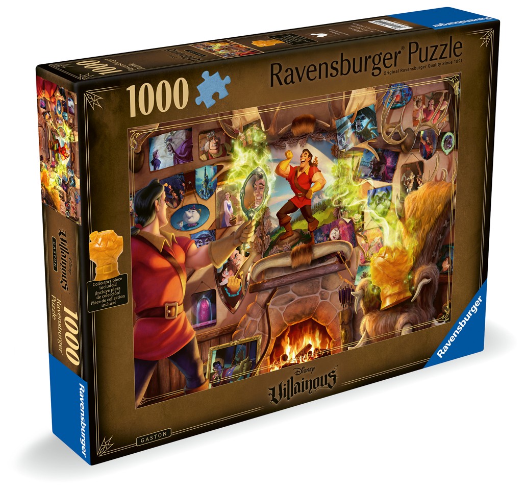 Ravensburger - Puslespil Villainous Gaston 1000 brikker