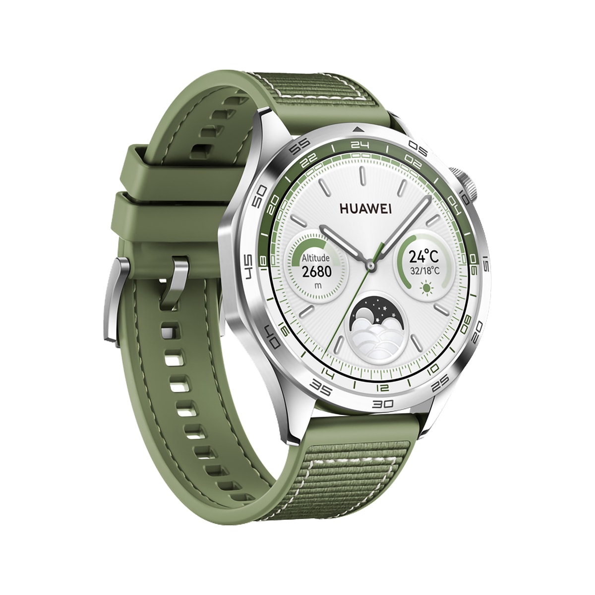Huawei Watch GT 4 sportsklokke 46mm (grønn)