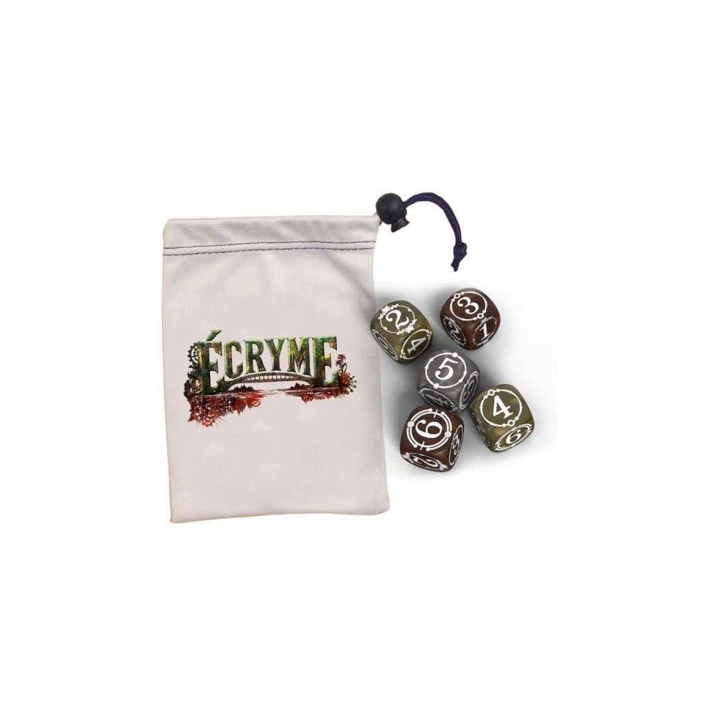 Ecryme - Set de 25 Dés avec Bourse
