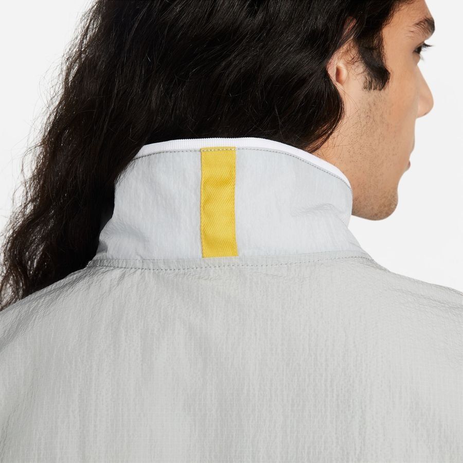 Nike Air Veste Woven Lined - Gris/Blanc/Jaune