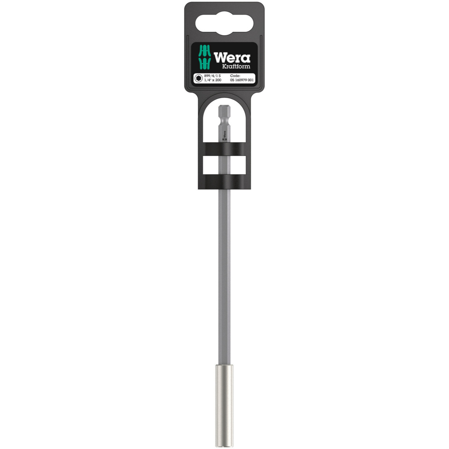 Wera 5160979001 Bithouder met spanring - Universeel - 1/4'' x 200mm