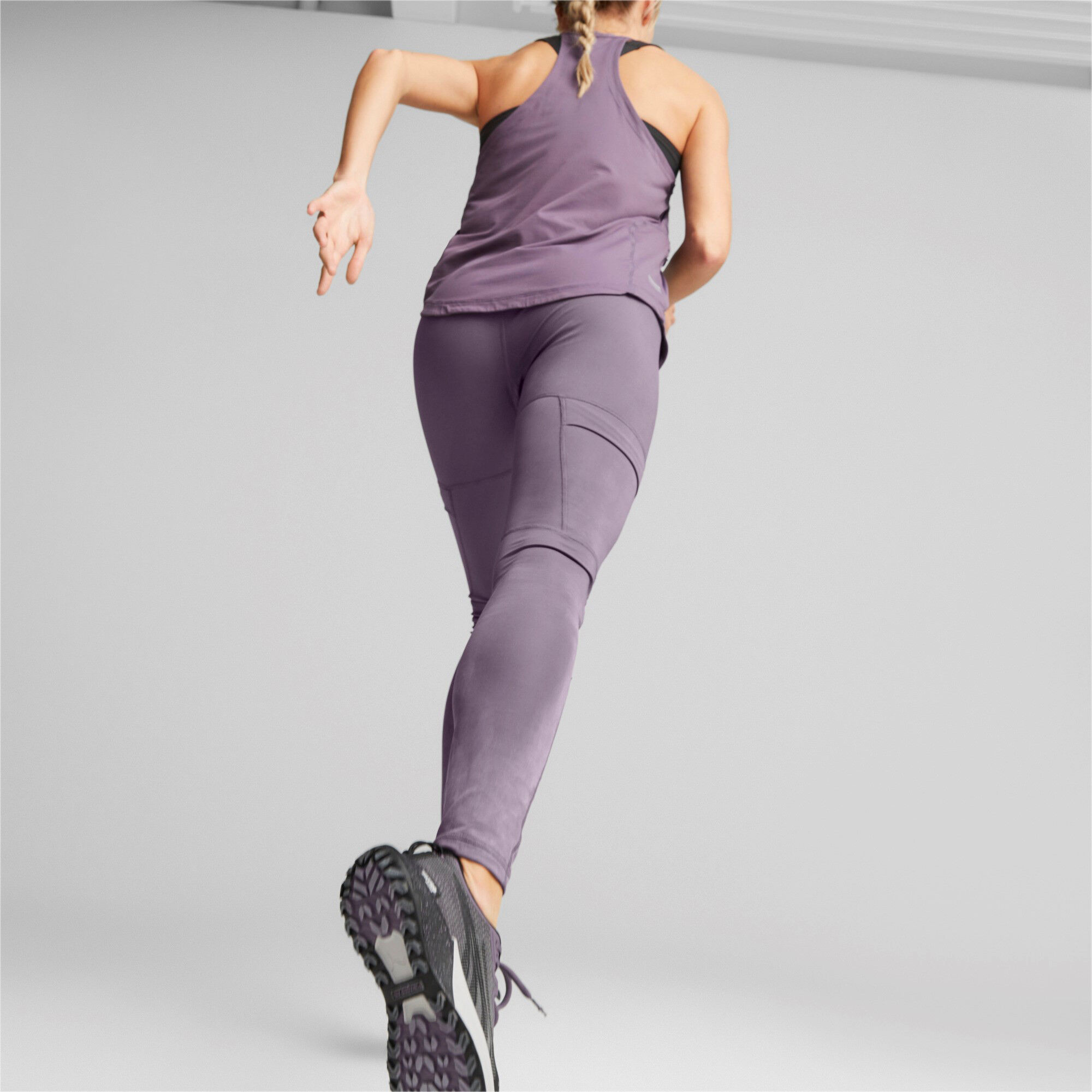 Puma Seasons Full Collant Tight Femmes - Violet