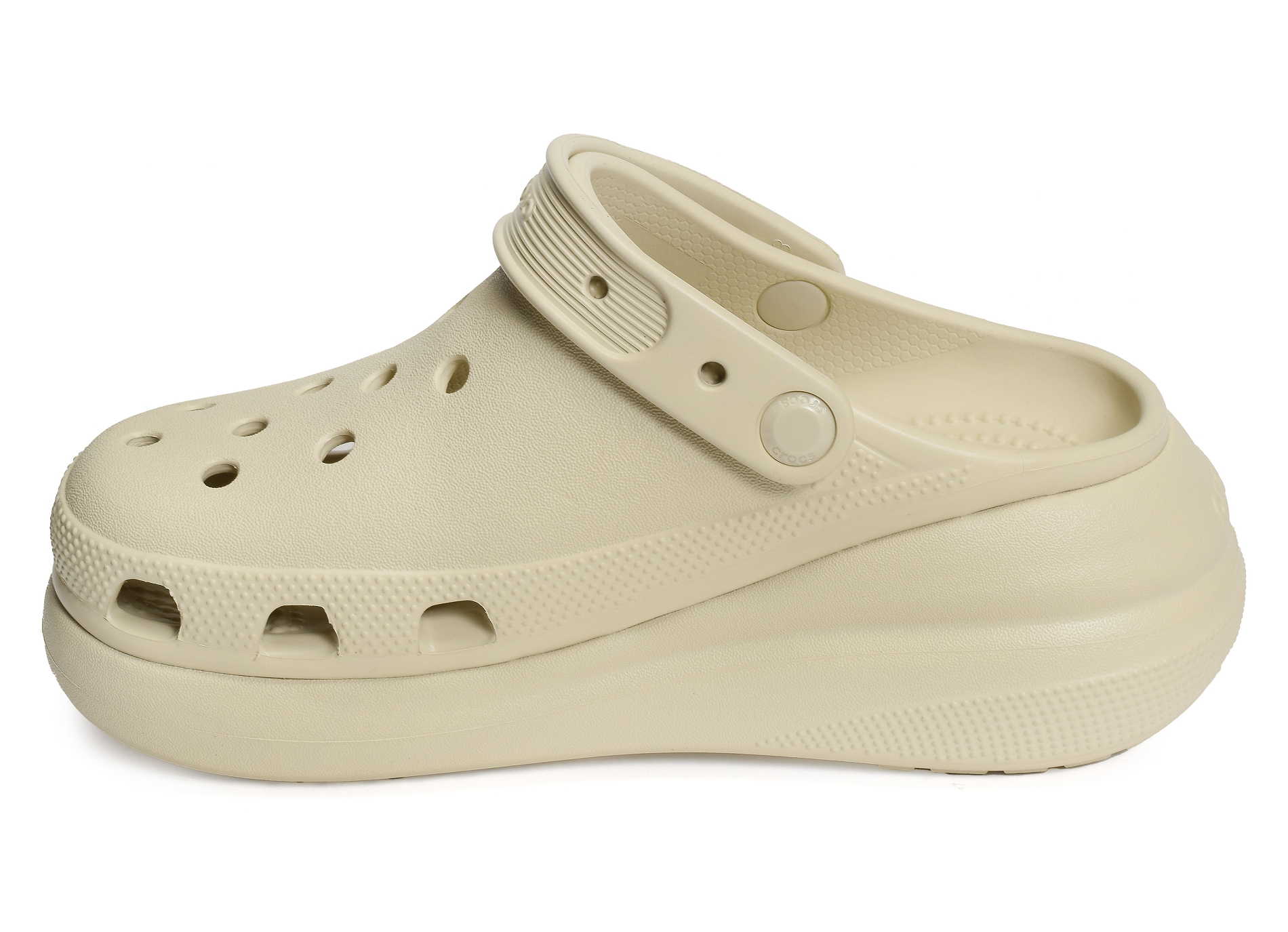 Classic crush clog beige