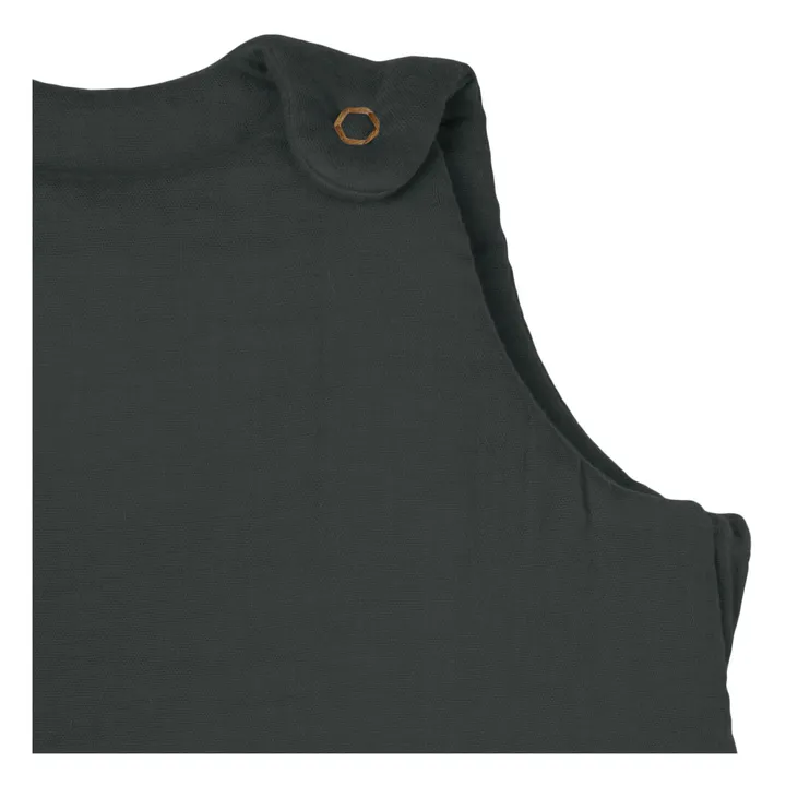 Numero 74 Gigoteuse en gaze de coton bio | Dark Grey S021