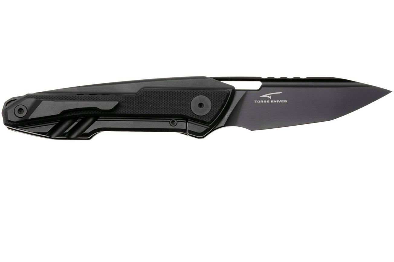 Real Steel Bullet 5221B Bullet PVD S35VN, Black Titanium Black G10 Inlay, zakmes