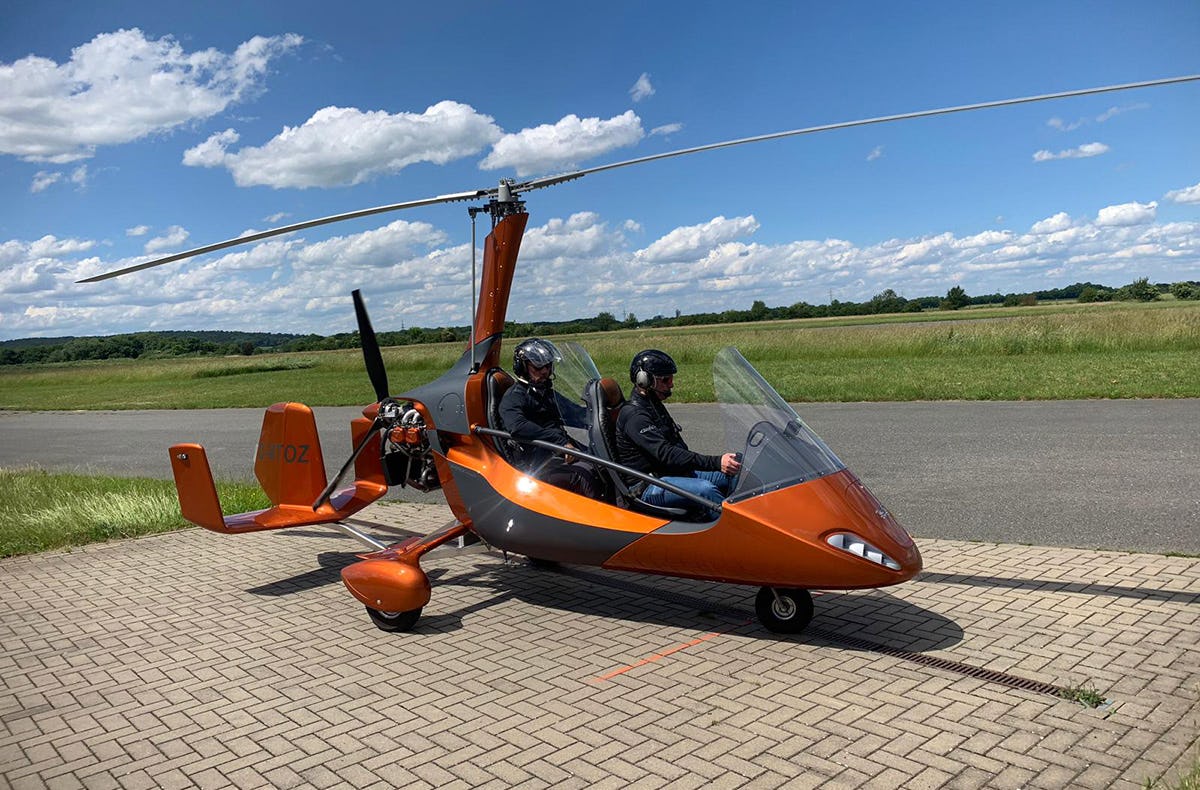 Tragschrauber selber fliegen Mosbach