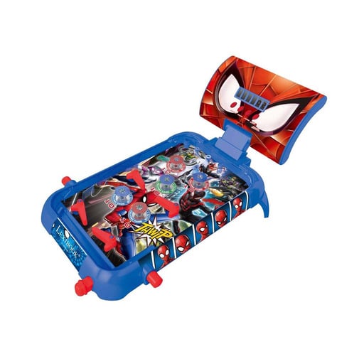 Máquina de Pinball Eletrônica do Homem-Aranha com Luz e Som.