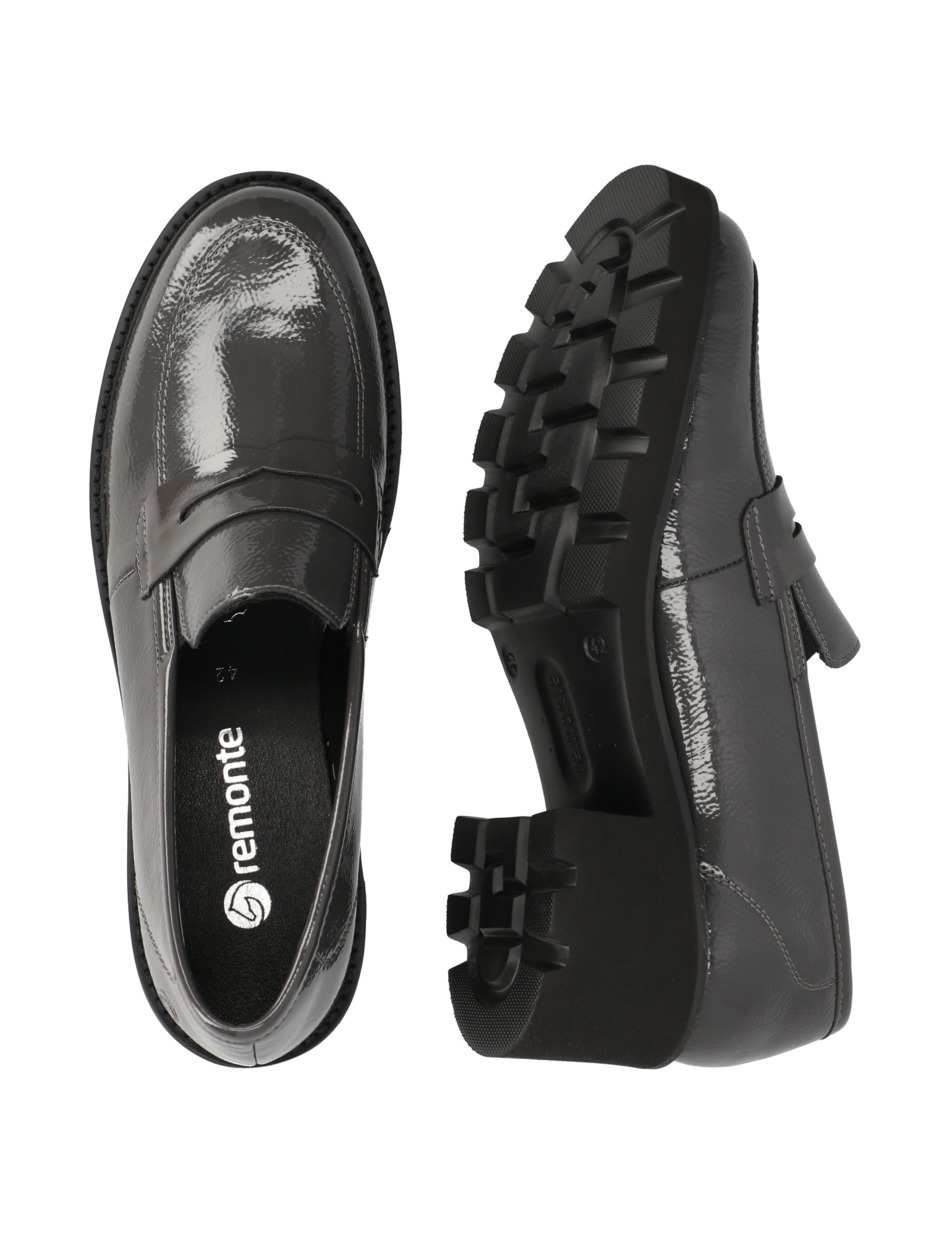 Lederkombination Slipper