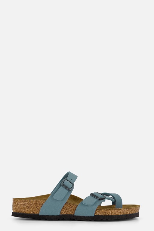 Birkenstock Mayari Kids Slippers blauw Nubuck
