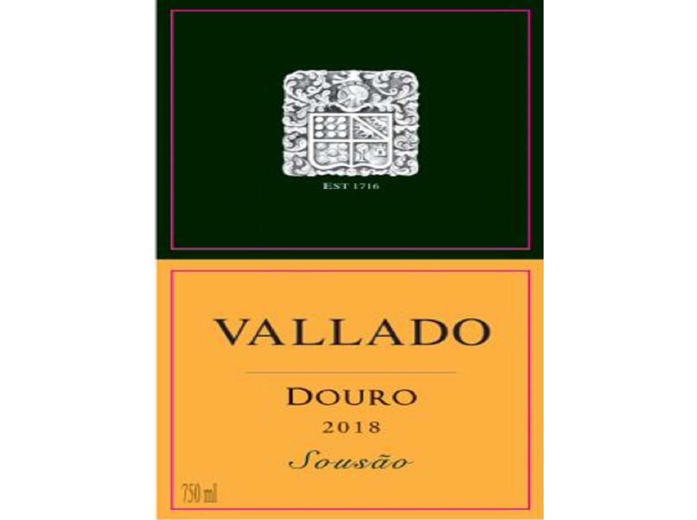 VINHO TINTO VALLADO SOUSÃO DOURO 0.75 L