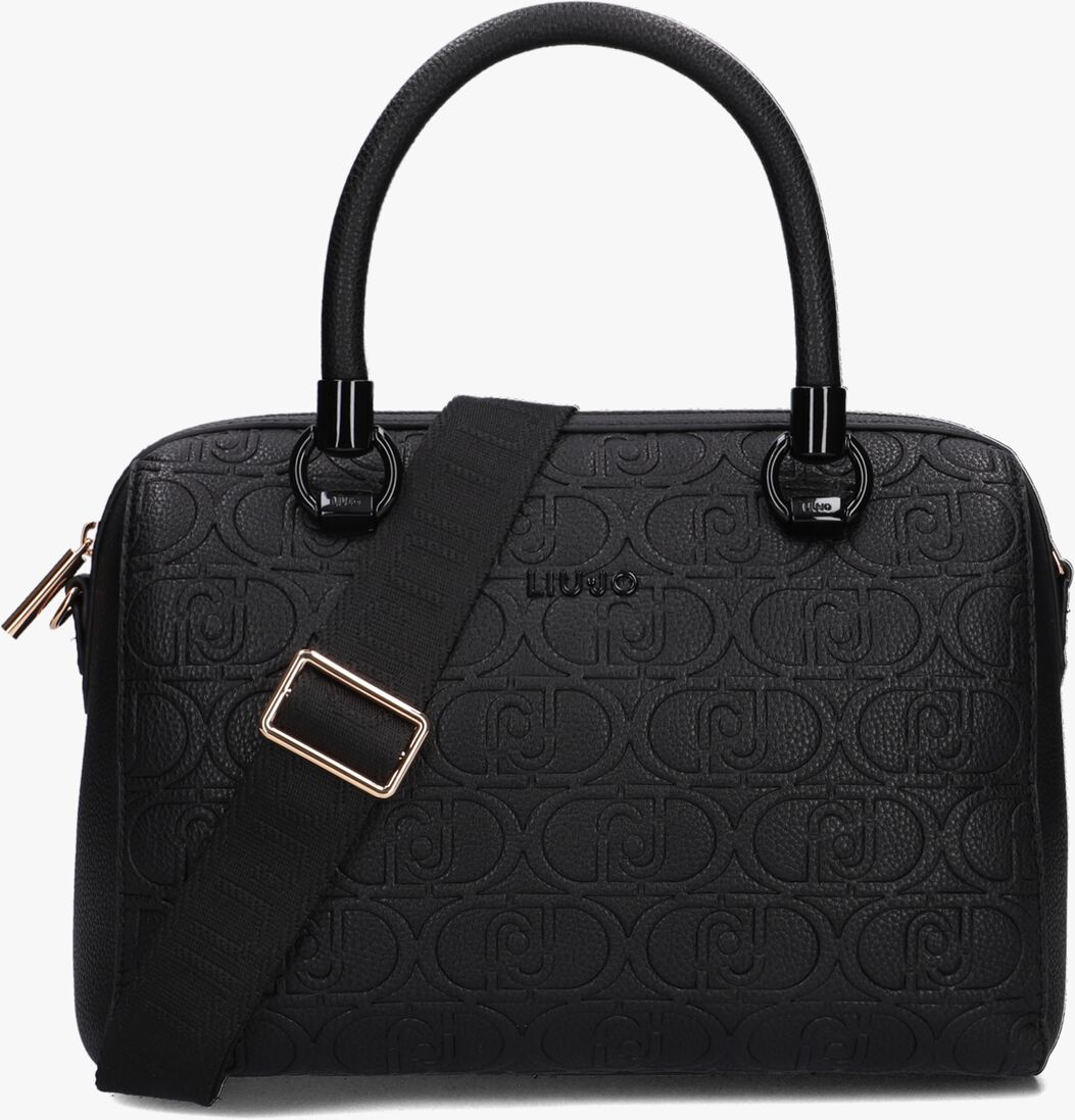 LIU JO zwarte liu jo handtas ecs m satchel aa4155
