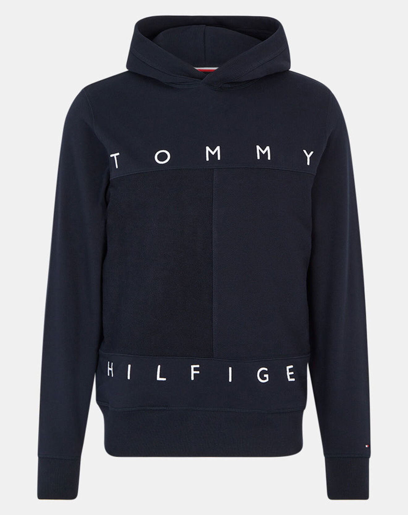 Tommy Hilfiger Sweat à capuche Large Flag bleu marine