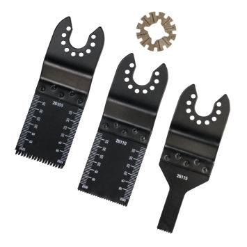 Irwin multitool zaagbladenset voor BLACK DECKER en Bosch - 3-delig