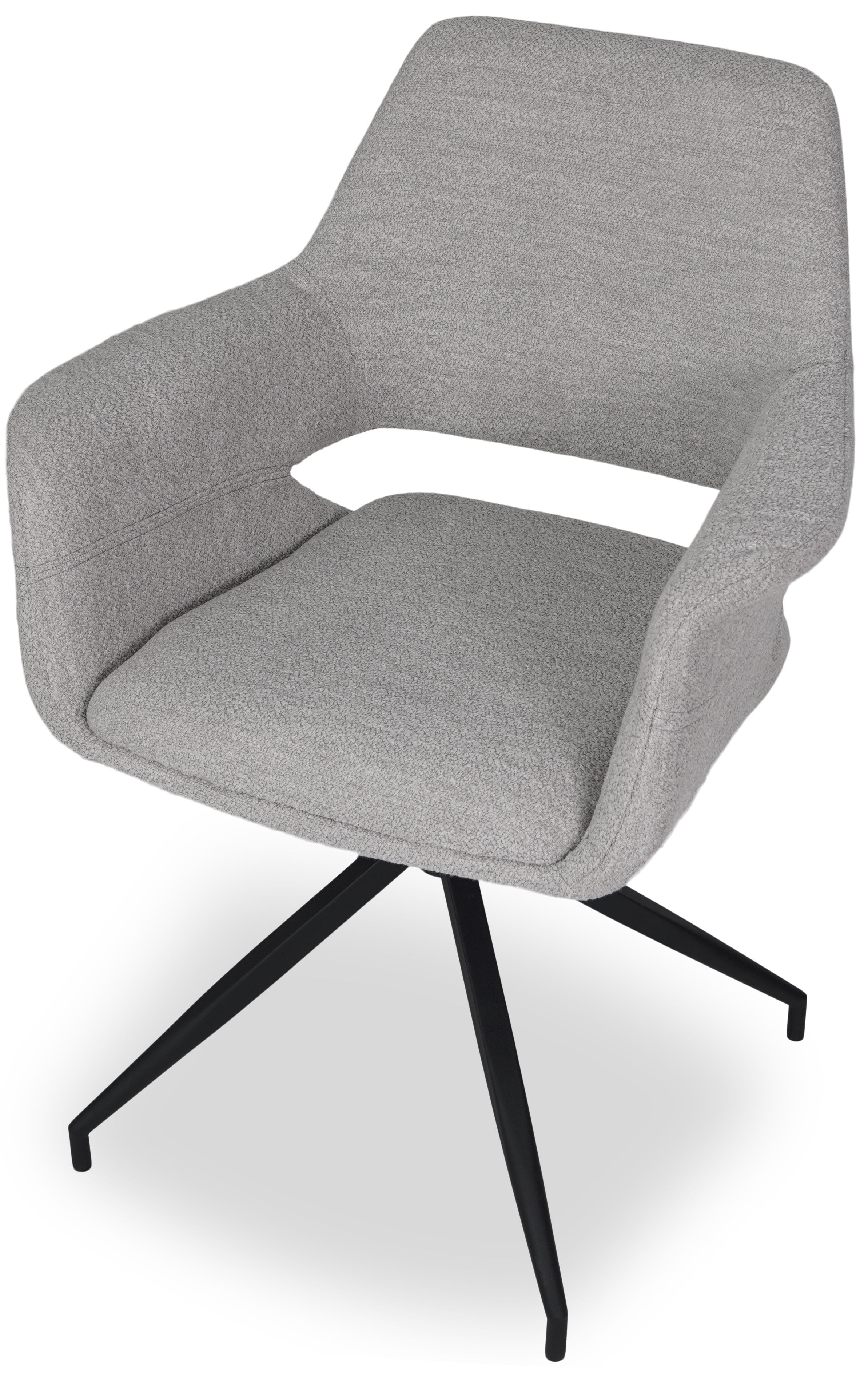 Eetstoel - teddy alpine Maeve B68 x D60 x H85 cm