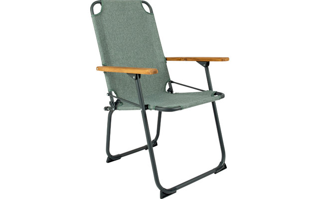 Bo-Camp Bushwick  M Industrial Campingstuhl mit Bambusarmlehnen