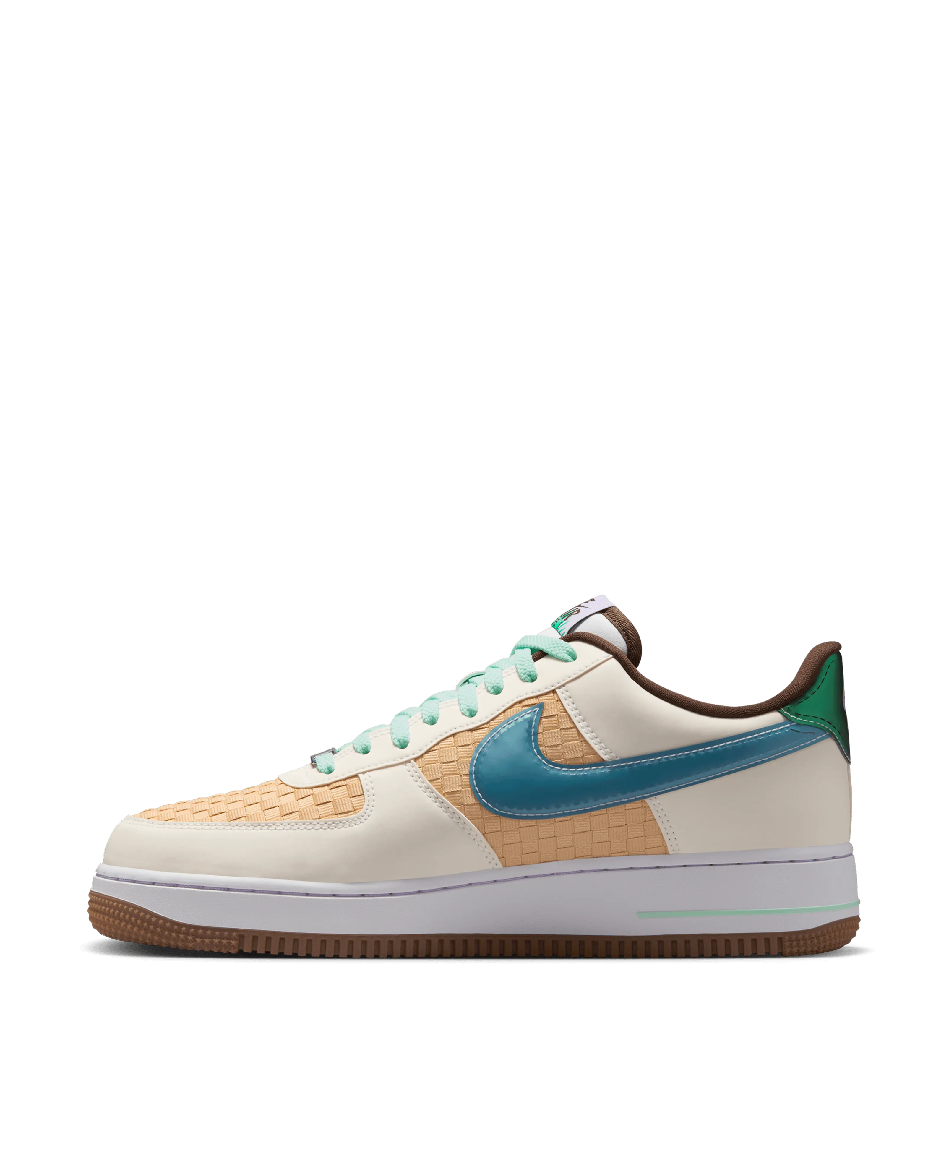 Nike Air Force 1 Retro (Summit White/Glacier Blue-Mint Foam)