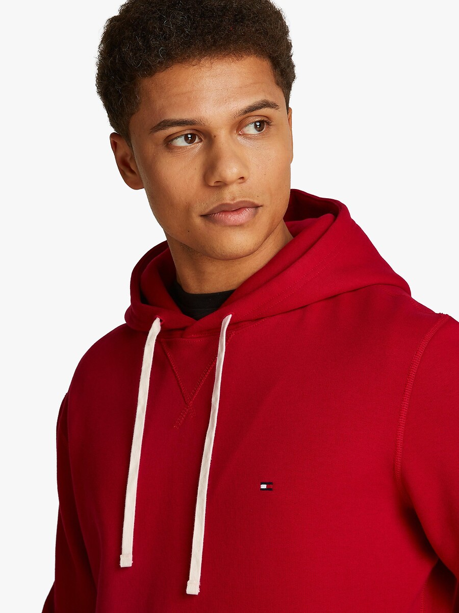 TOMMY HILFIGER<br>Moletom com capuz de lã