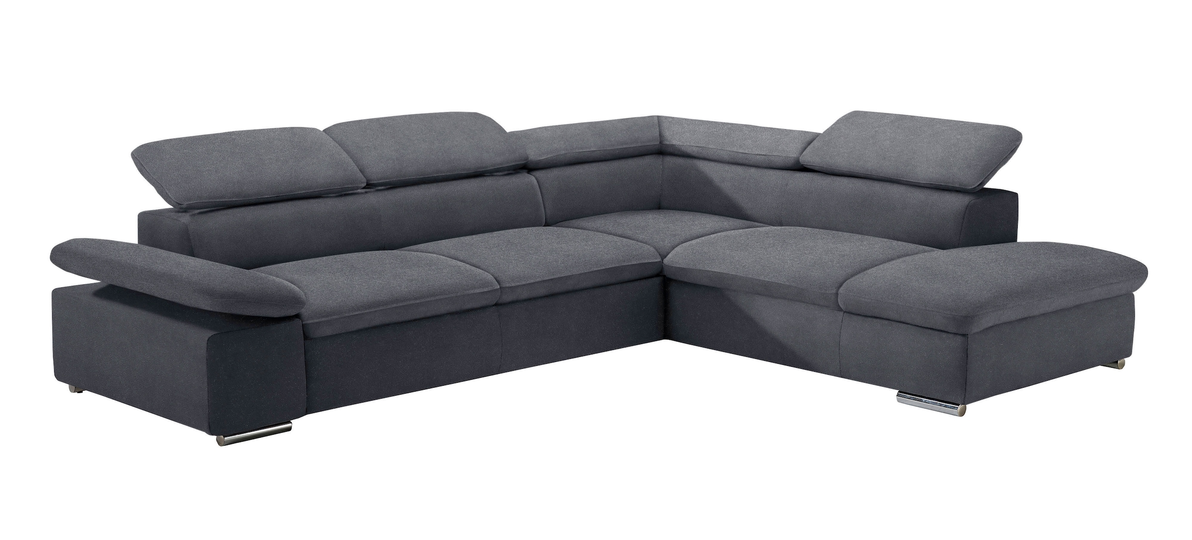 sit&more Ecksofa »Valentine L-Form, B: 272 cm« mit Arm- & Kopfteilverstellung, optional mit Bettfunktion
