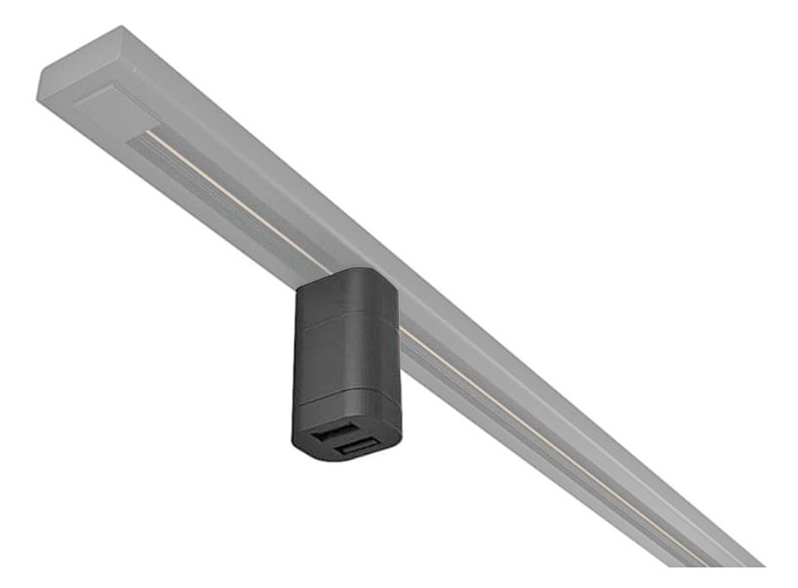 HABA Lanciano 2x USB-A oplaadadapter voor rail