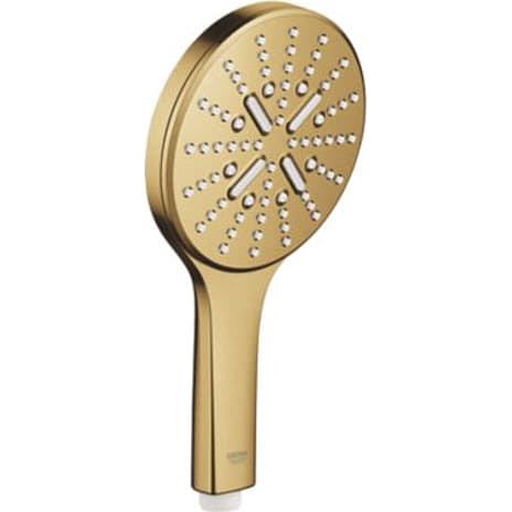 GROHE Rainshower SmartActive håndbruser 130 mm 3 sprays 9,5 l/min børstet cool sunrise