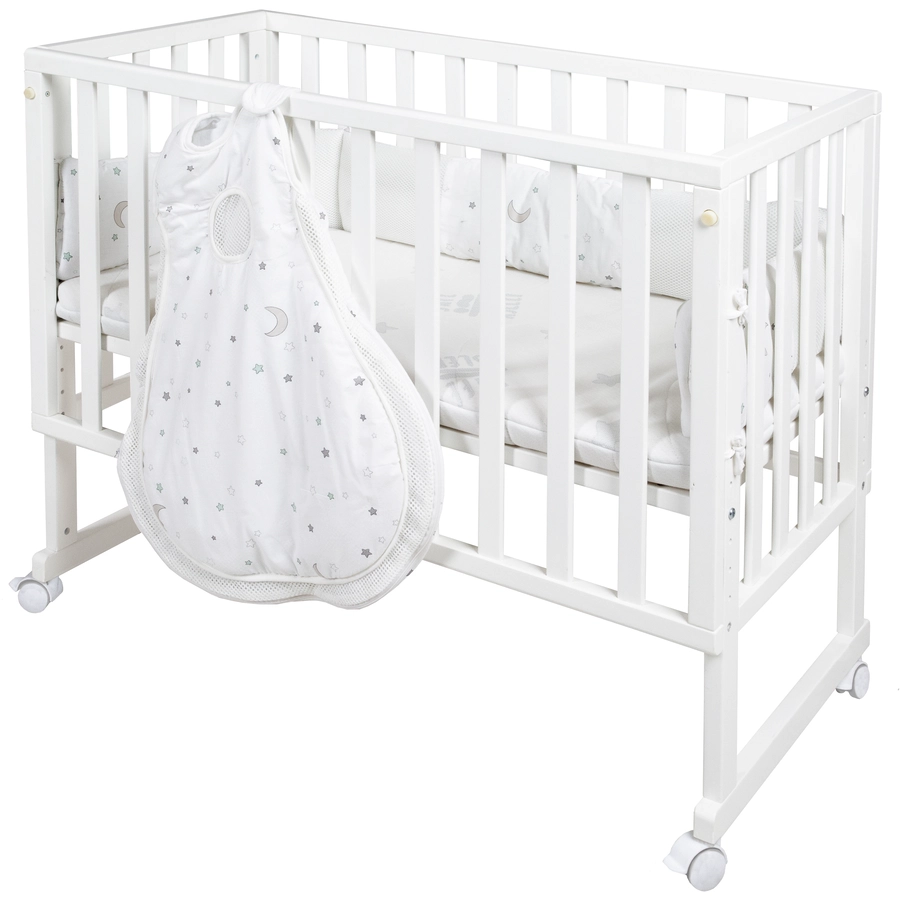 roba Stubenbett safe asleep® 3 in 1 Sternenzauber weiß