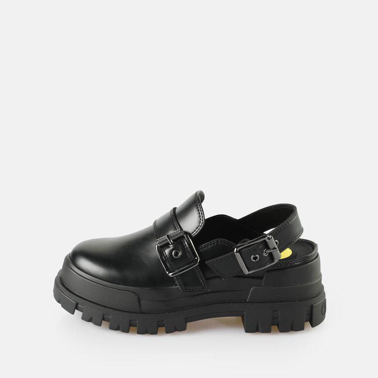 ASPHA CLOG SND BS - VEGAN BOX - BLACK