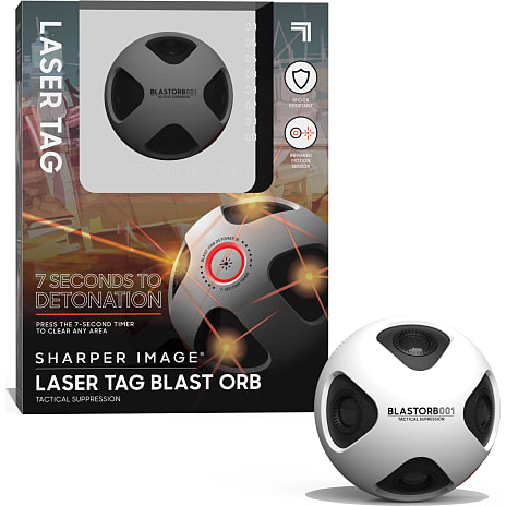 Sharper image laser tag blast orb