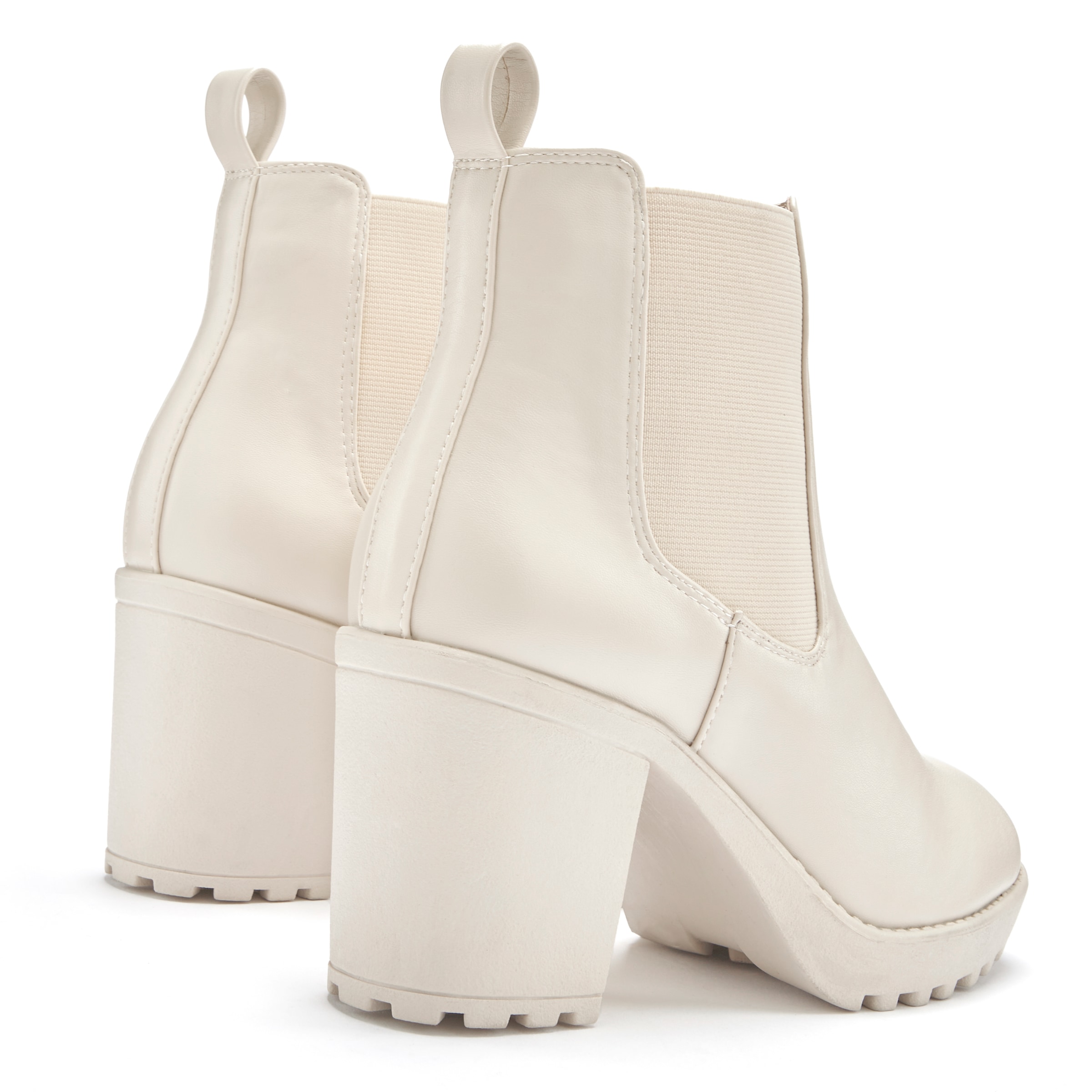Vivance Chelseaboots  mit Blockabsatz & Stretch-Einsatz, High-Heel-Stiefelette, Ankle Boots