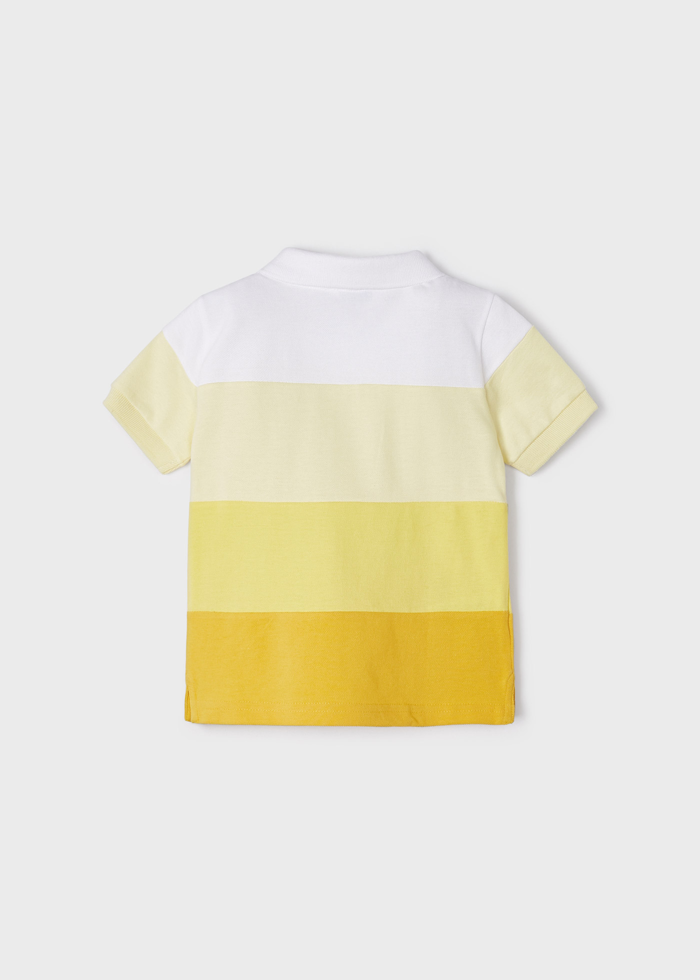 Camisa polo de manga curta com estampa para meninos