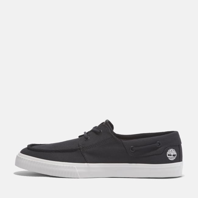 Sneaker Bassa Stringata da Uomo in colore nero