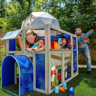 KidKraft NERF Geo Strike Headquarters Hus