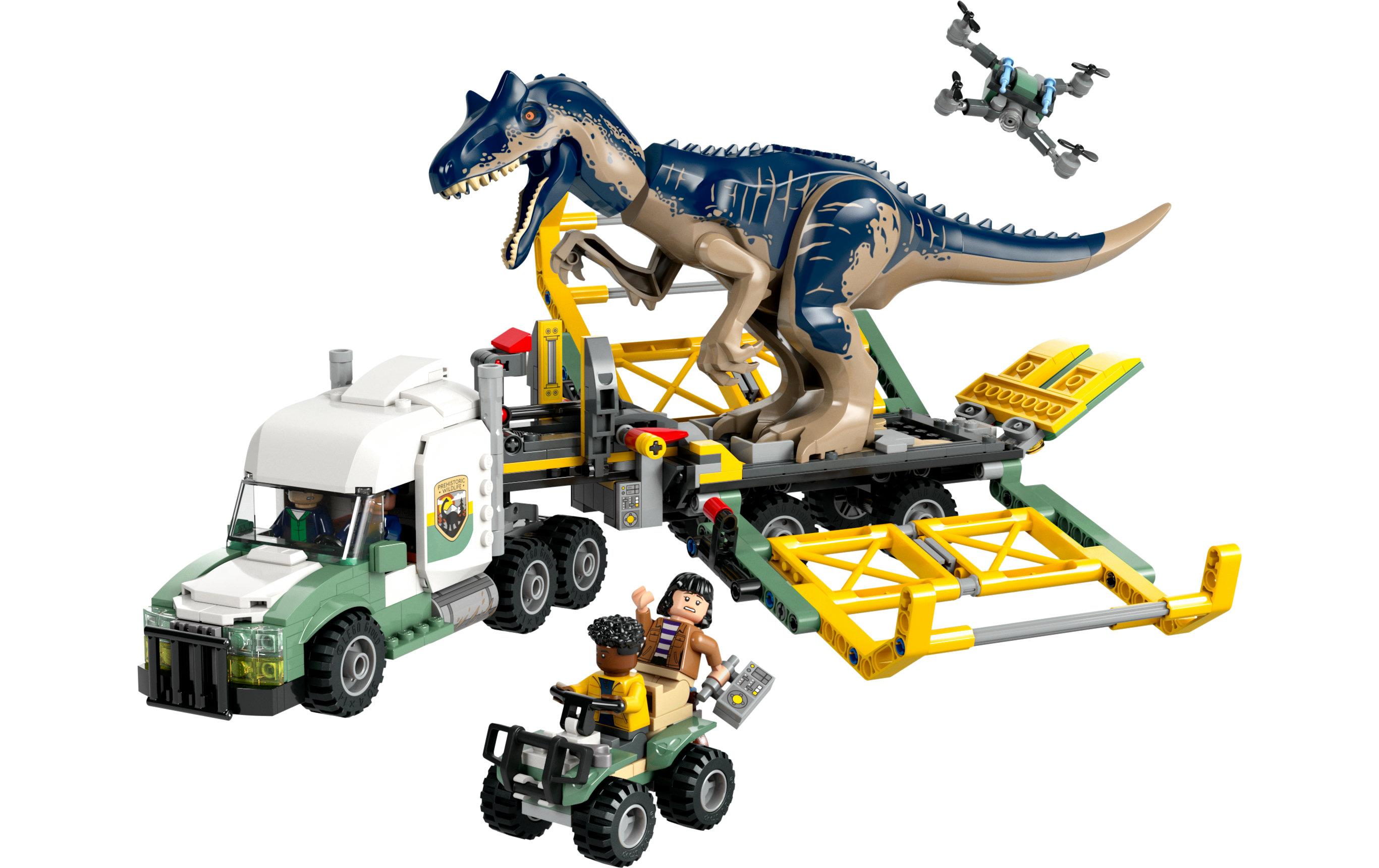 Jurassic World Allosaurus-Transporter 76966Jurassic World Transporter für einen freiheitsliebenden Dino