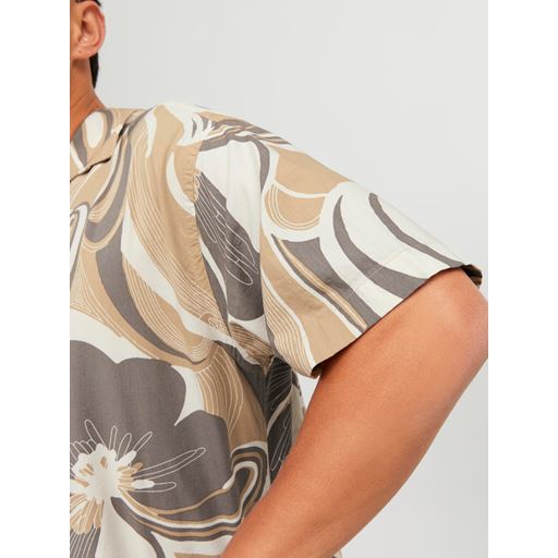 Jack&Jones Palma Resort Skjorte, Travertine, XL
