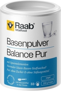 Raab Vitalfood Basenpulver Balance pur Pulver konventionell, 200 g