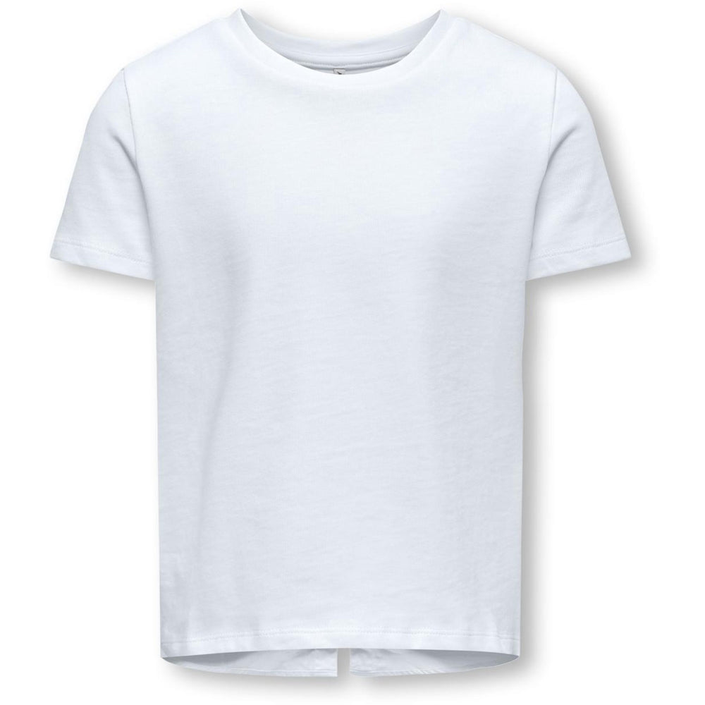 Køb kids ONLY Bright White Jill Bow T-Shirt