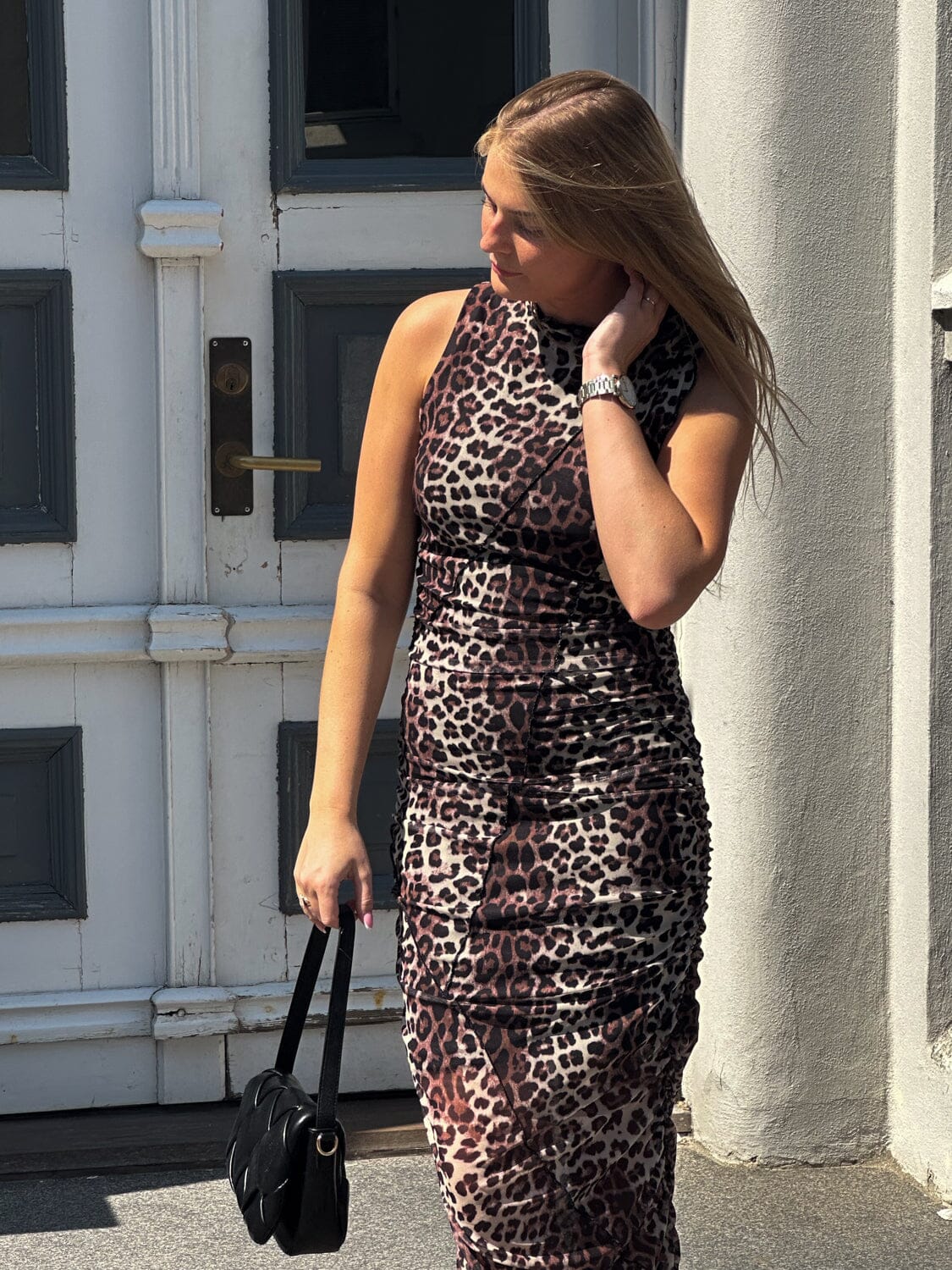 Noella Sutton Dress 1237 tawnee print