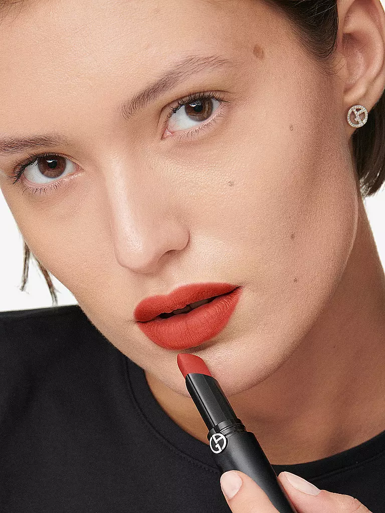 GIORGIO ARMANI COSMETICS Lippenstift - Lip Power Matte (405) dunkelrot
