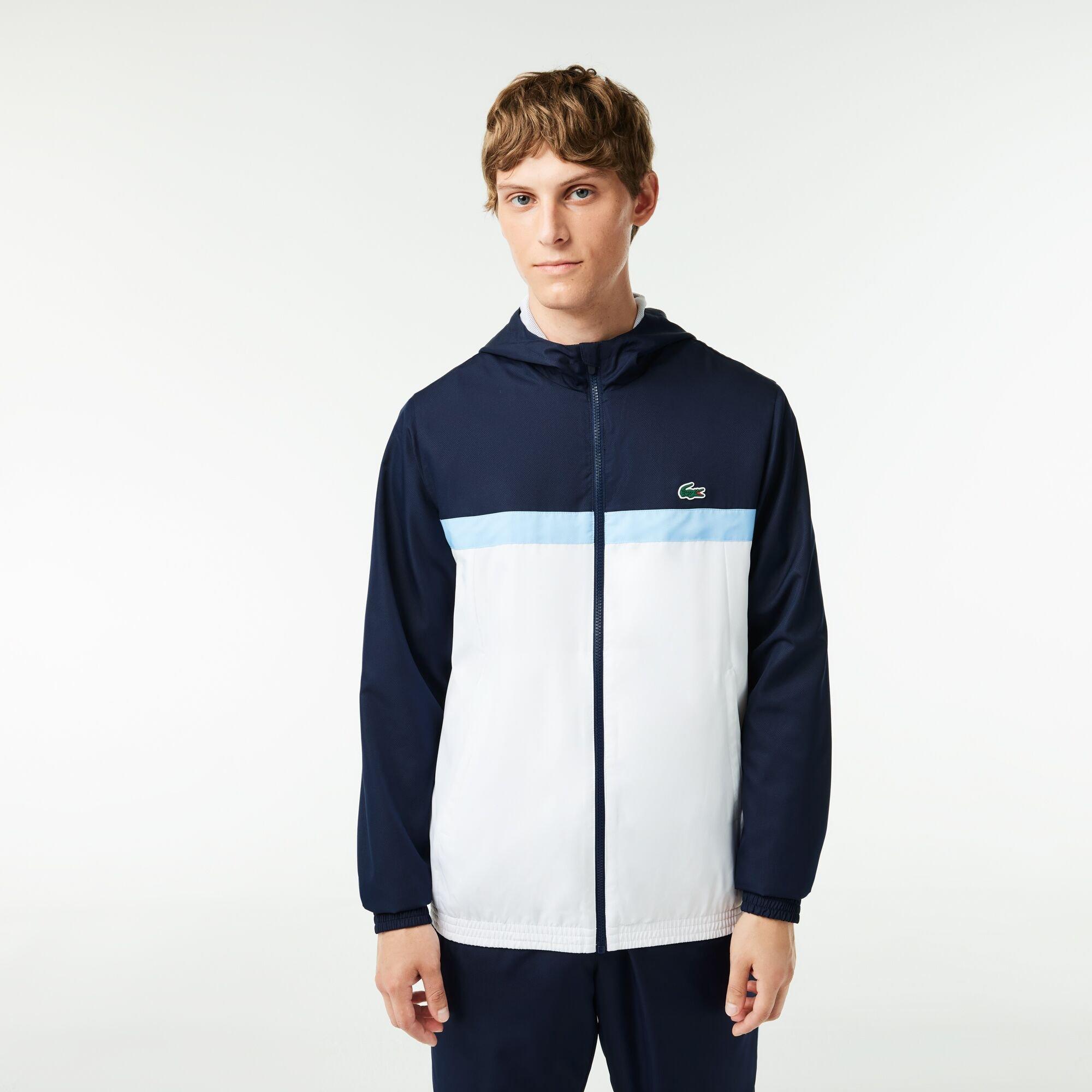 Lacoste Colour Block Full Zip Croc Tracksuit