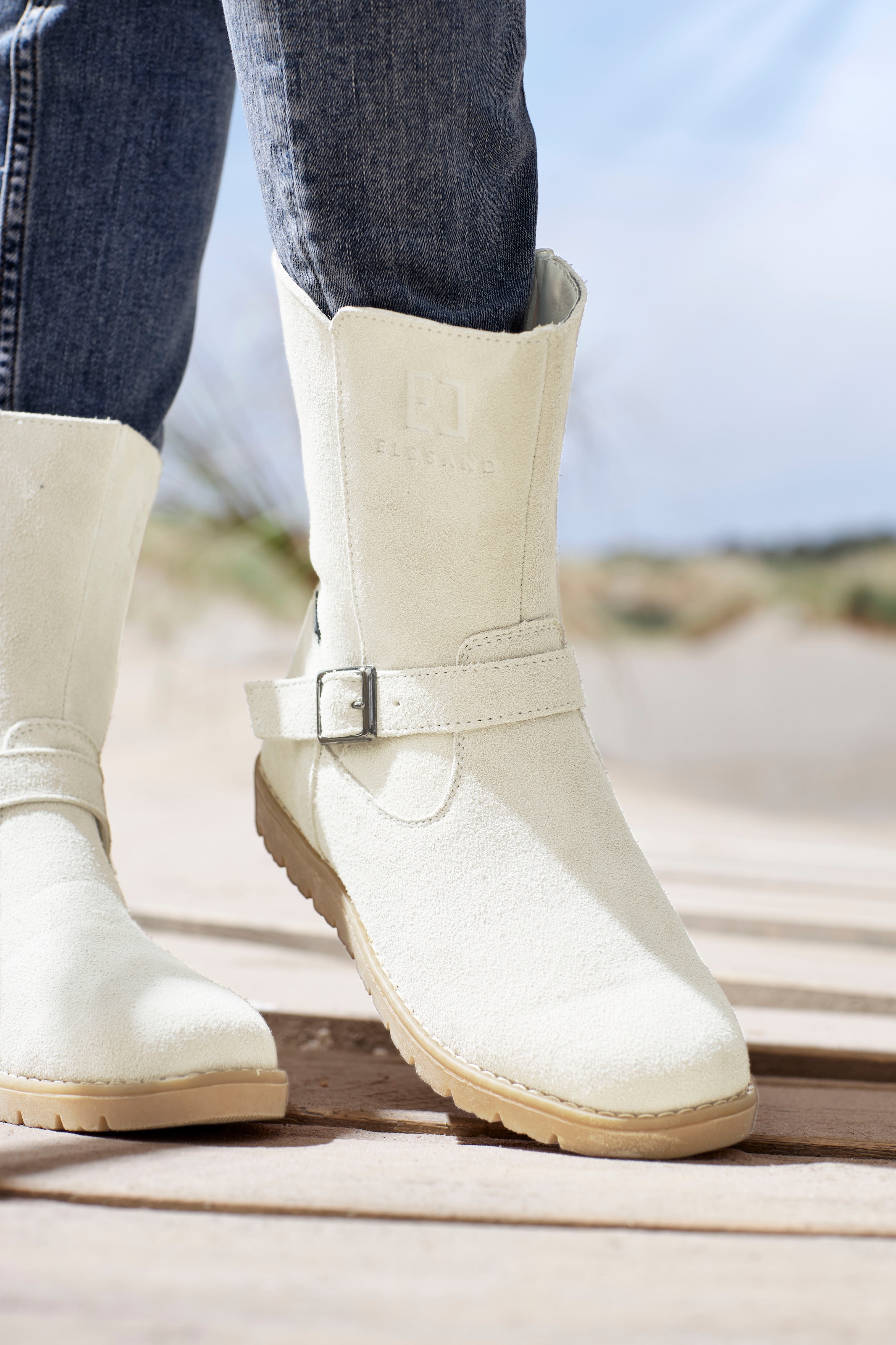 Elbsand Winterstiefel  Boots,Winterstiefelette,Leder, wind- & wasserabweisende Tex-Membran