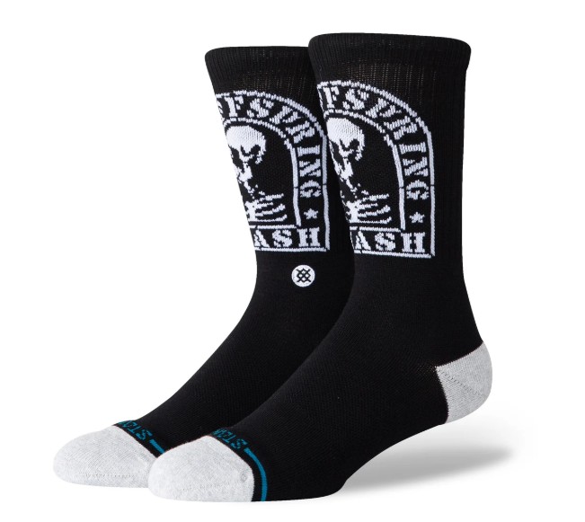 Stance Smashed Crew Black M
