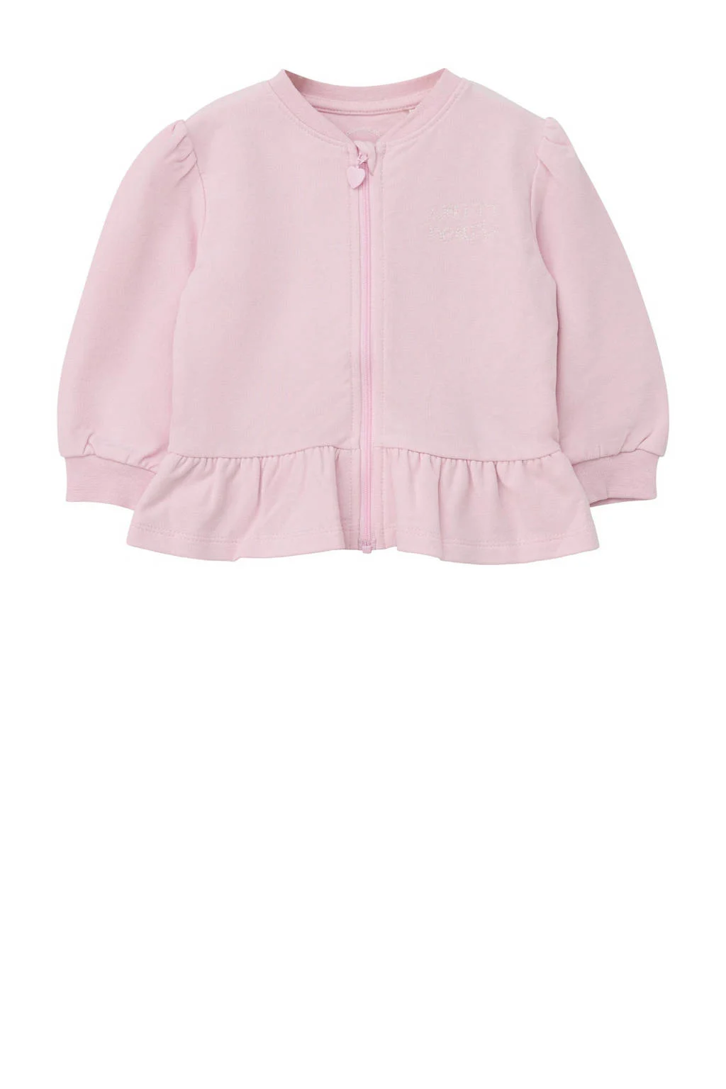 s.Oliver fleecevest roze
