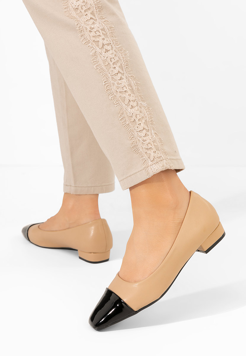 Chaussures à petit talon roses Erias